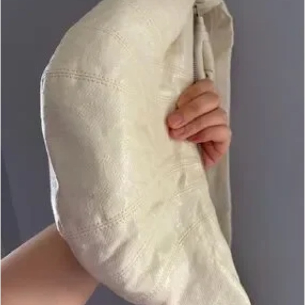 Lemaire Small Croissant Bag in Almond Milk - Picture 10 of 10